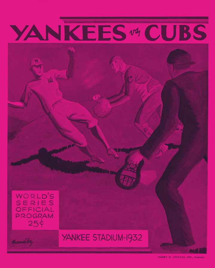 1932 World Series Poster