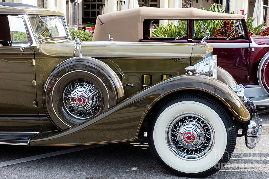 1930s Photograph - 1933 and 1934 Packard Twelve Classic Cars by Brian Jannsen 1930s Photograph - 1933 and 1934 Packard Twelve Classic Cars by Brian Jannsen