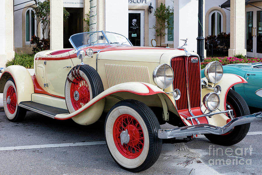 1933 Auburn 8-101 Classic Car - Naples Florida Photograph