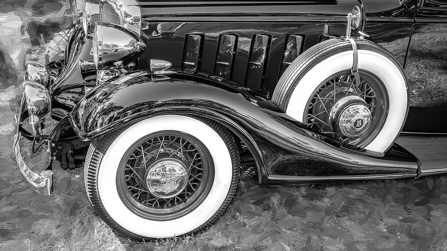 1933 Buick Series 60 Salon Sedan X103 Photograph by Rich Franco