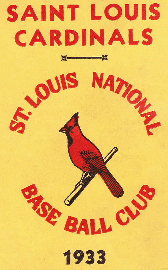 1933 Cardinals Mixed Media by Row One Brand
