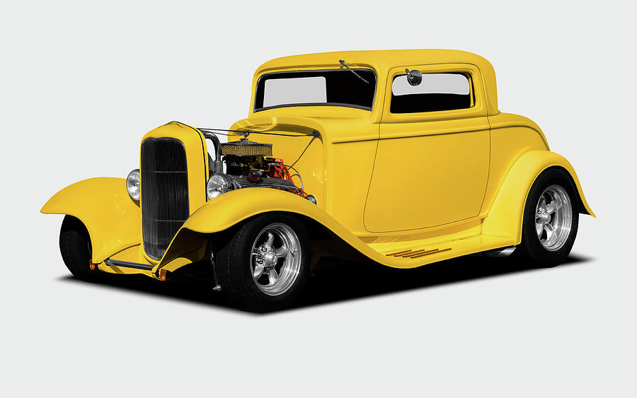 1933 Ford - 33fordcoupewhi230099 Photograph by Frank J Benz - Fine Art ...