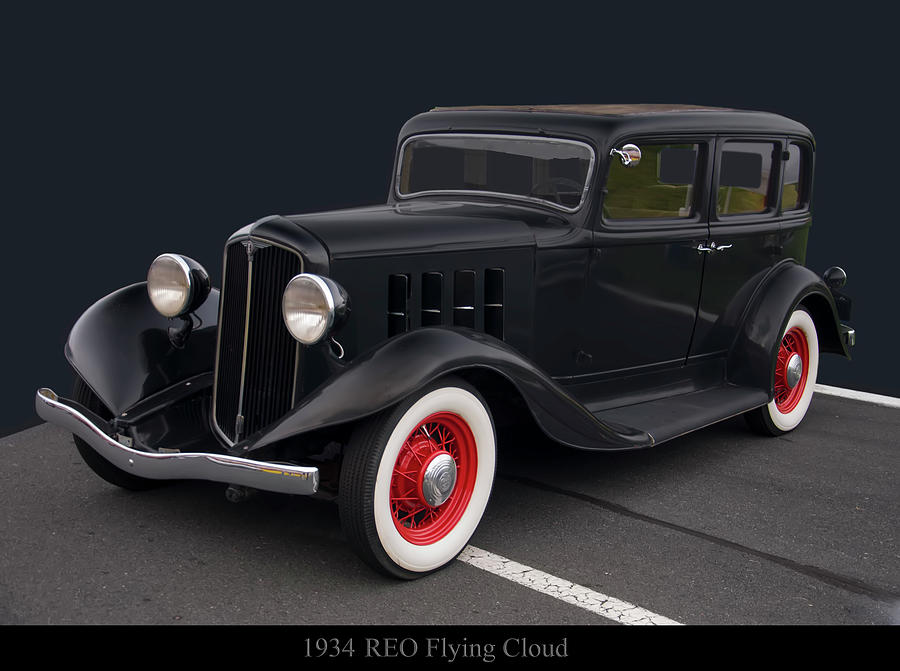 Automobiles Photograph - 1934 REO Flying Cloud by Flees Photos
