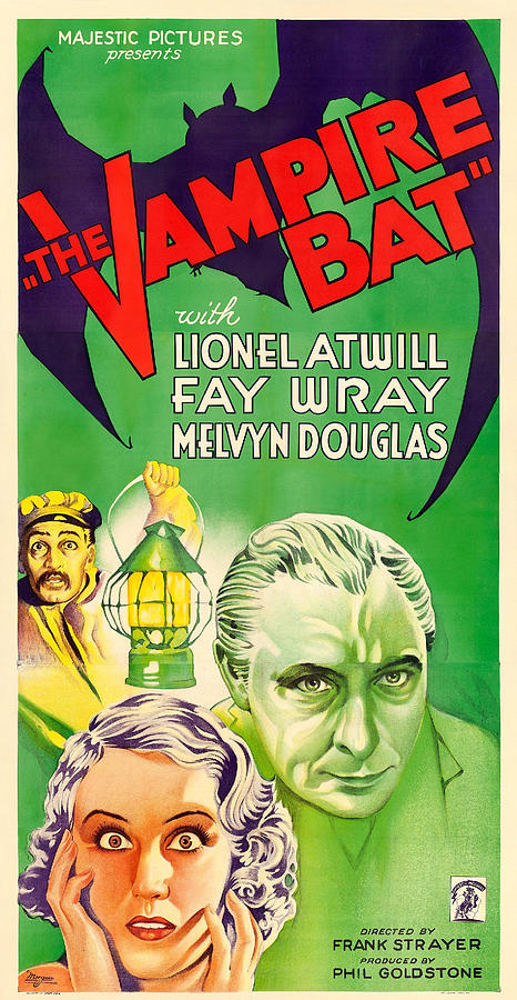 1933 - The Vampire Bat Digital Art by Movie Poster - Fine Art America