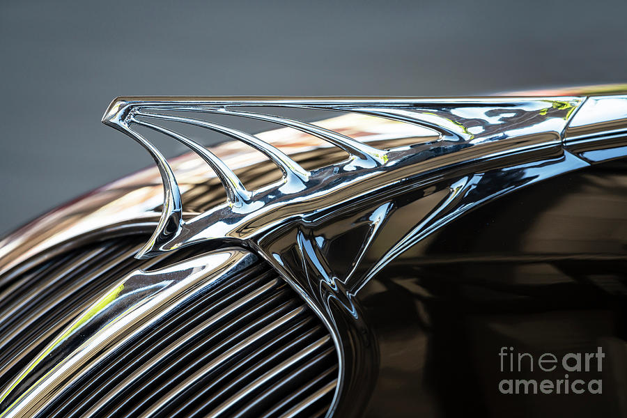 1934 Desoto Hood Ornament Photograph by Dennis Hedberg