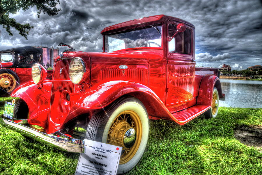 1934 Ford Model B Photograph By Rick Anson - Pixels