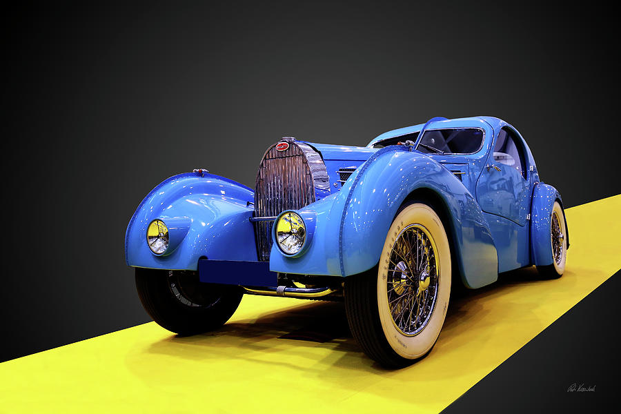 1935 Bugatti Type 57 Aerolithe Photograph by Peter Kraaibeek