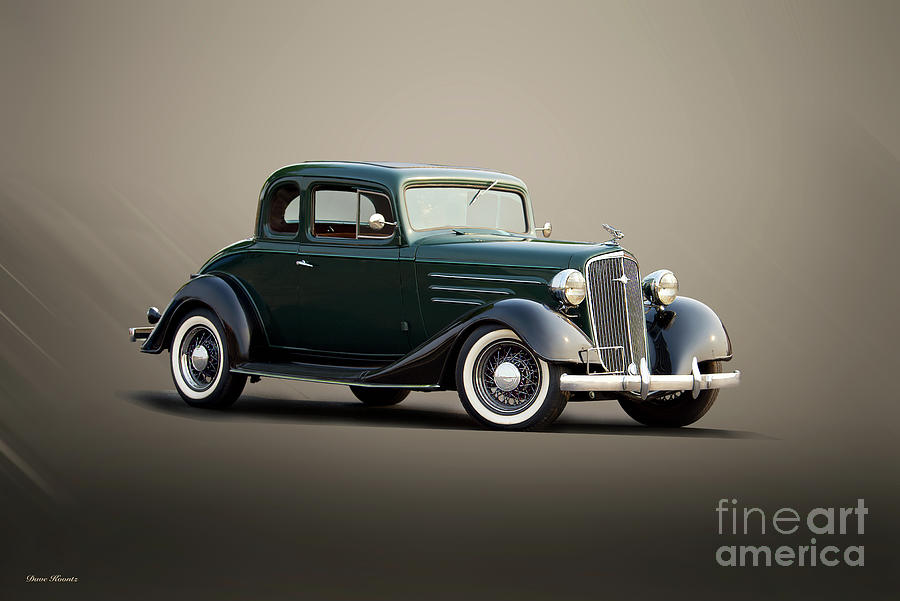 1935 Chevrolet Master Coupe Photograph by Dave Koontz