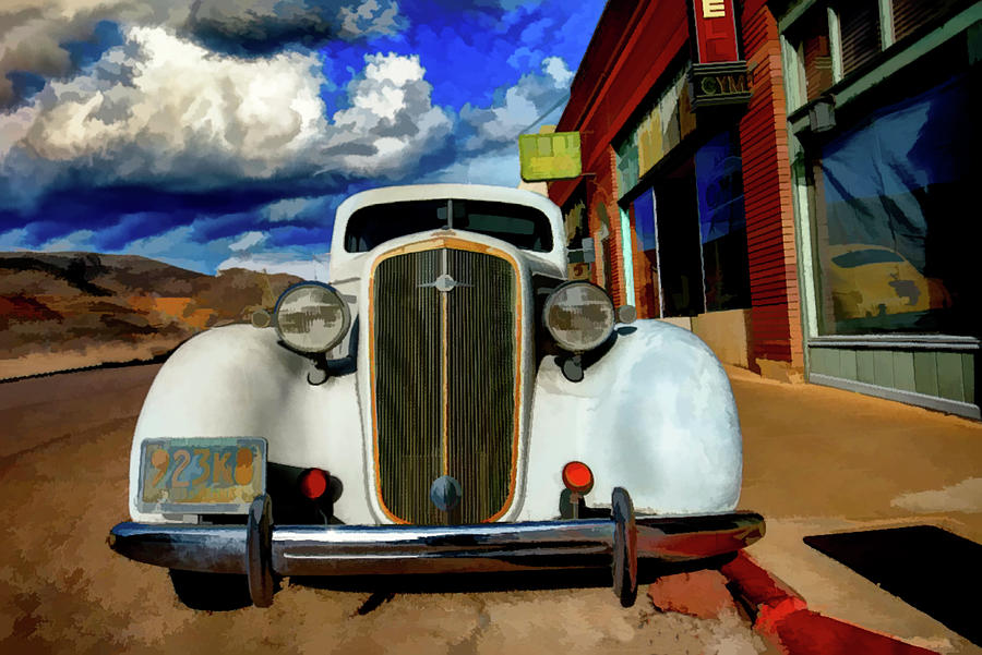 1935 Chevy Photograph by Steve Snyder