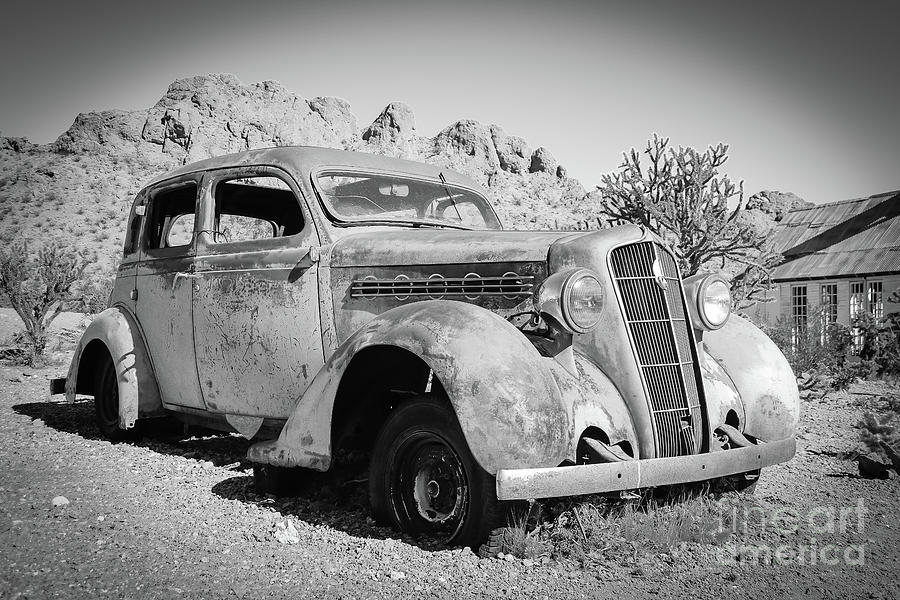 1935 Plymouth Sedan Photograph by Darrell Foster