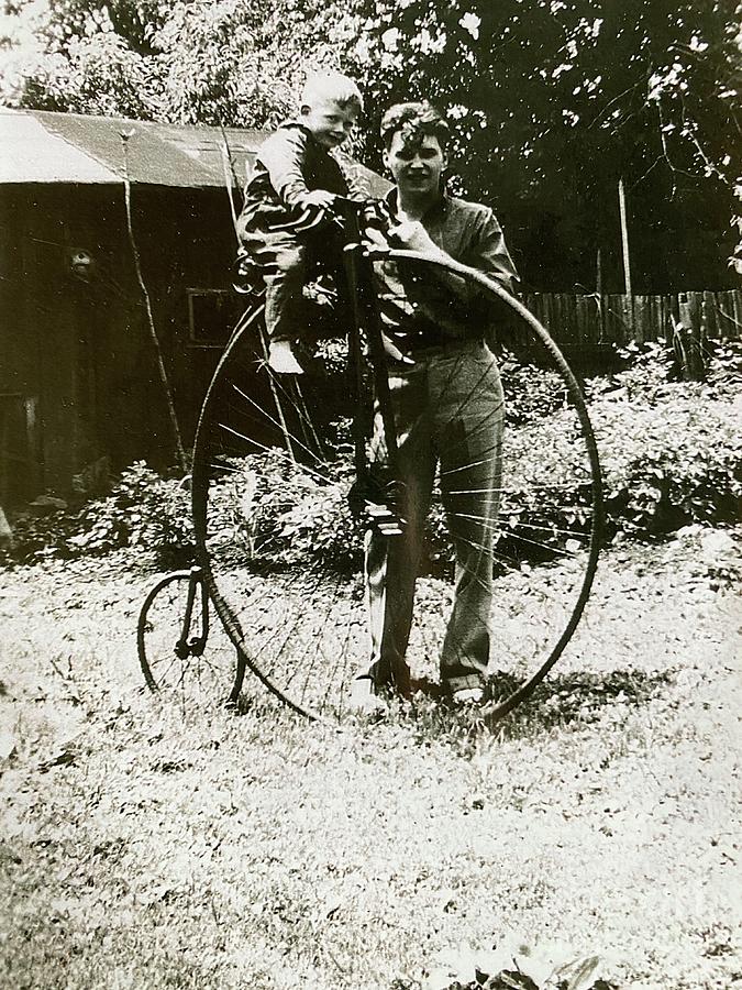 1936 Big Wheel Bike Photograph by Jeffrey Koss