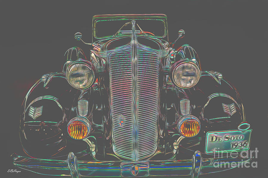 1936 DeSoto Artistic Version Photograph by DB Hayes