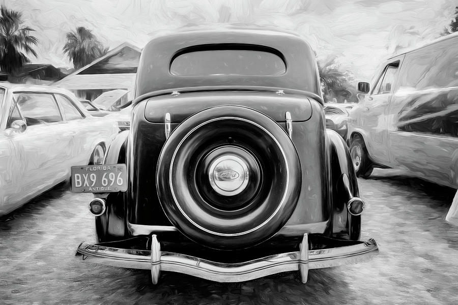 1936 Ford Sedan Humpback X116 Photograph by Rich Franco
