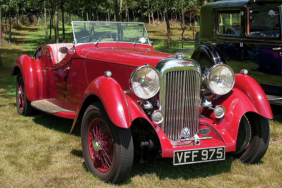 1936 Lagonda Lg45 Rapide Style Sports Tourer Photograph By Peter Lloyd 