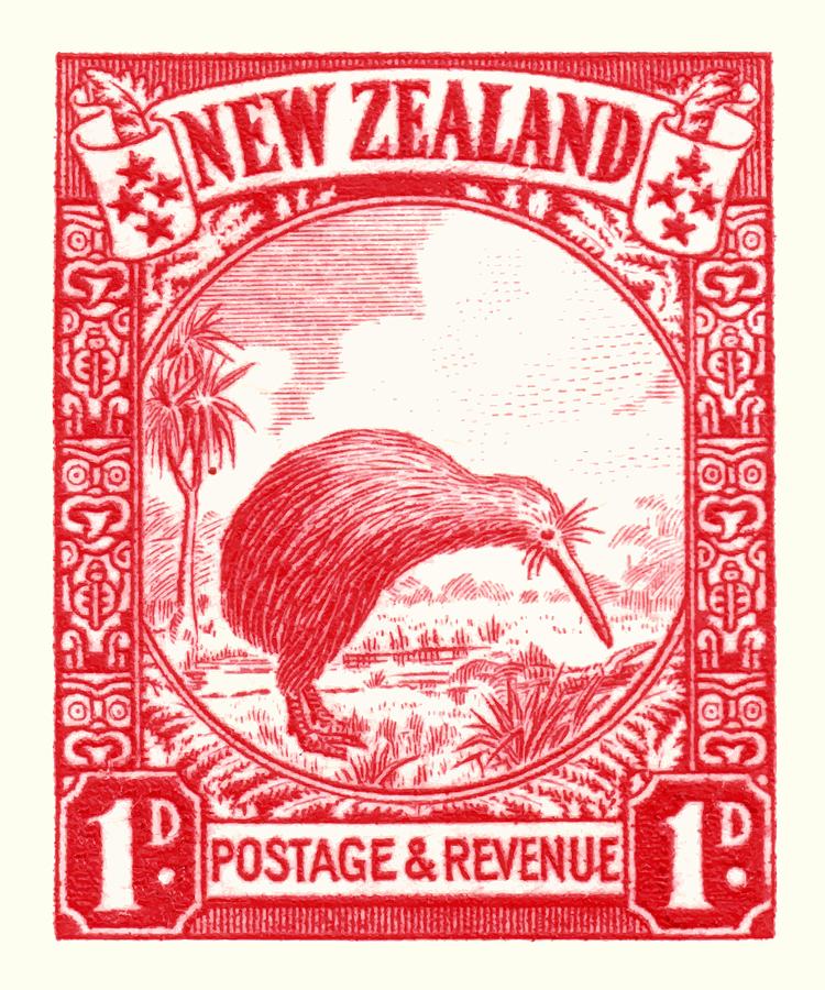 Custom Logo Stamp -  New Zealand