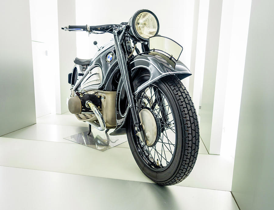 1937 BMW R7 Motorcycle Photograph by Alexey Stiop