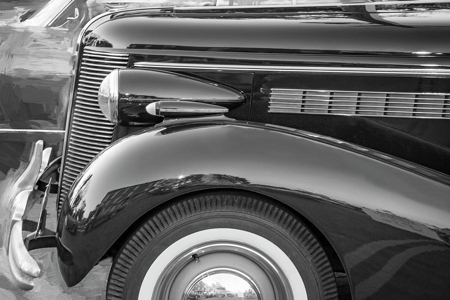 1937 Buick 4 Door Special Sedan X106 Photograph by Rich Franco