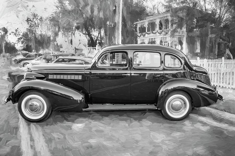 1937 Buick 4 Door Special Sedan X109 Photograph by Rich Franco