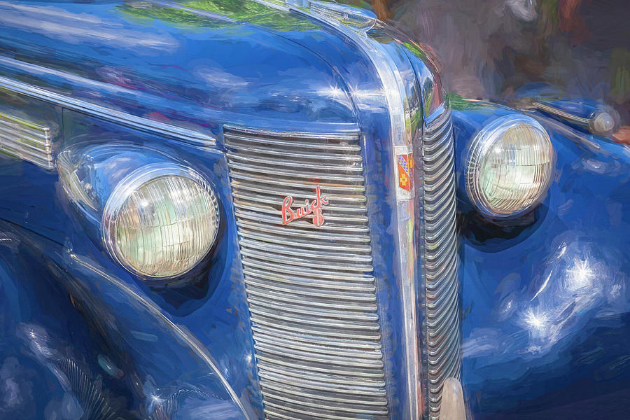1937 Buick 4 Door Special Sedan X125 Photograph by Rich Franco