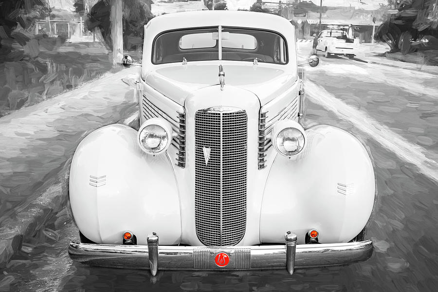 1937 Cadillac LaSalle Series 50 Sedan X122 Photograph by Rich Franco