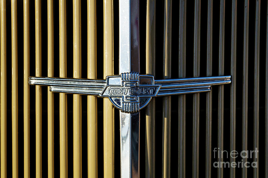 1937 Chevrolet Grille Photograph by Dennis Hedberg