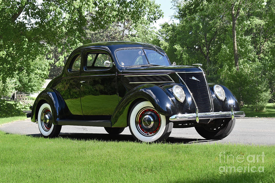 1937 Ford Standard Coupe Photograph by Ron Long