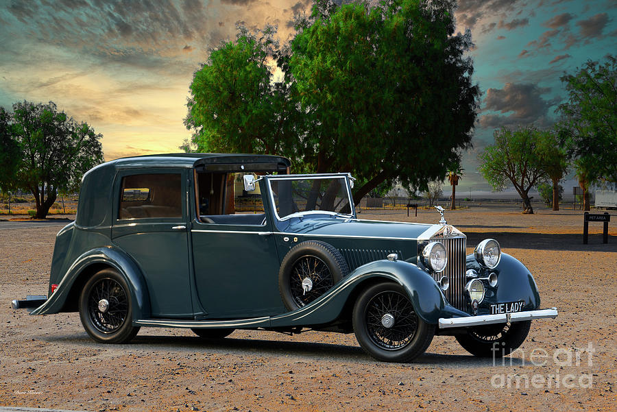 1937 Rolls-Royce Sedanica DeVille Photograph by Dave Koontz