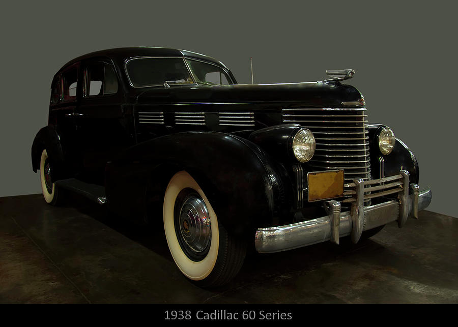 Cadillac Photograph - 1938 Cadillac 60 series by Flees Photos