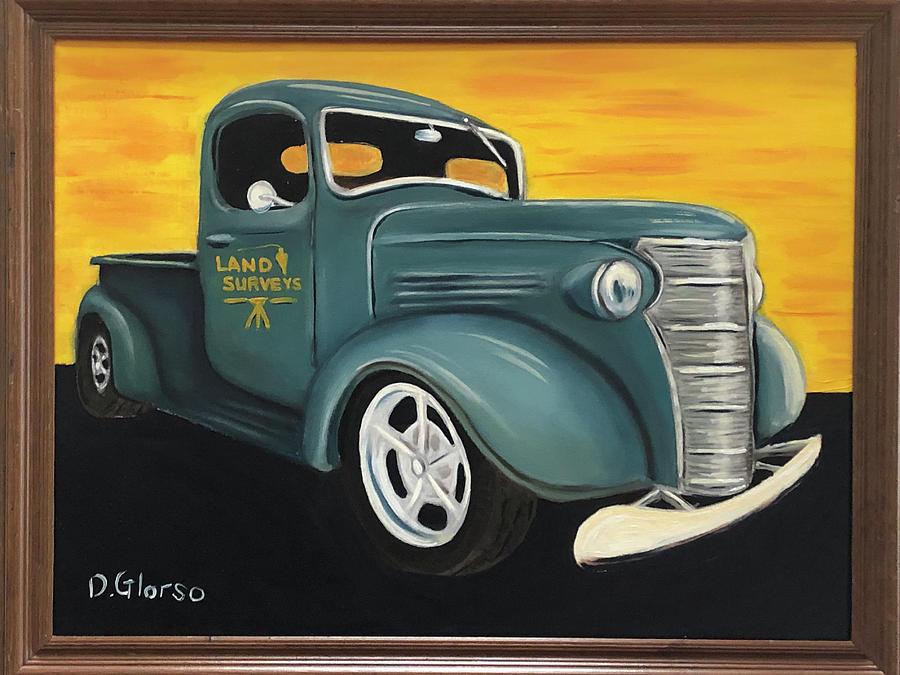 1938 Chevy Pick Up Painting by Dean Glorso