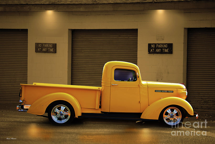 1938 GMC Jimmy Pickup in Profile Photograph by Dave Koontz