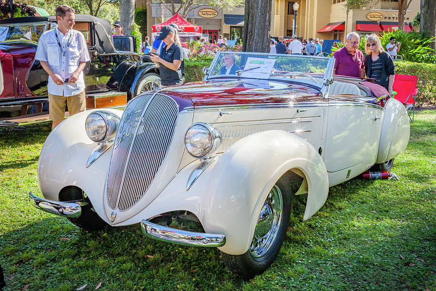 1938 Steyr 220 Glaser Cabriolet X100 Photograph by Rich Franco