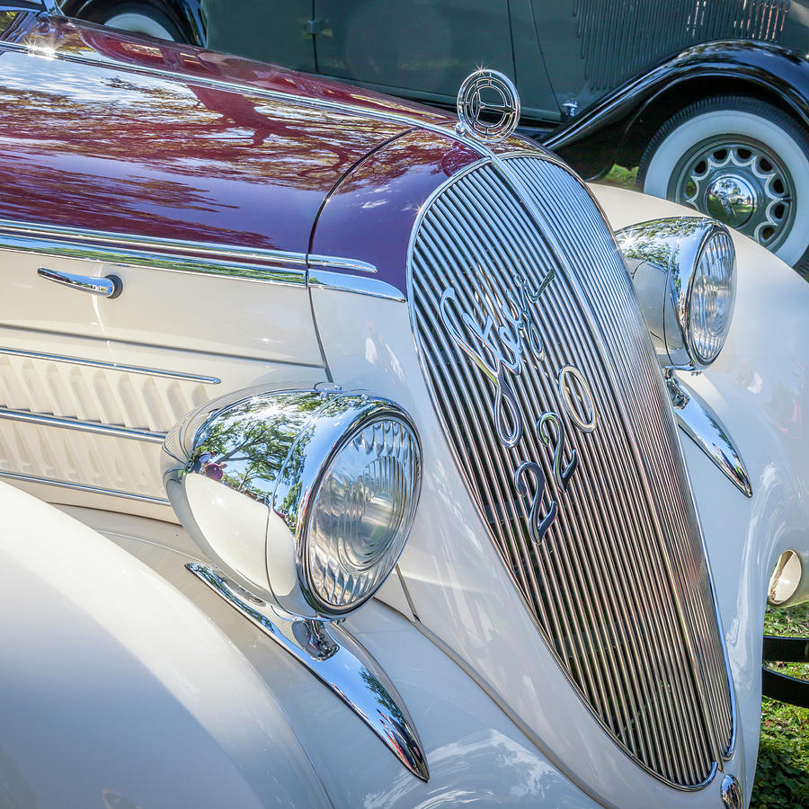 1938 Steyr 220 Glaser Cabriolet X107 Photograph by Rich Franco