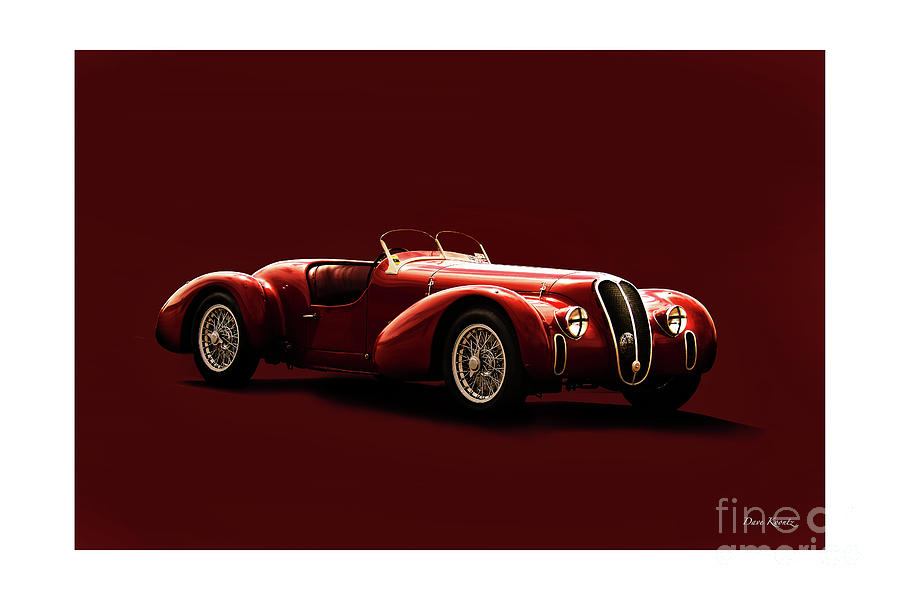 Transportation Photograph - 1939 Alfa Romeo CC2500 Sell by Dave Koontz