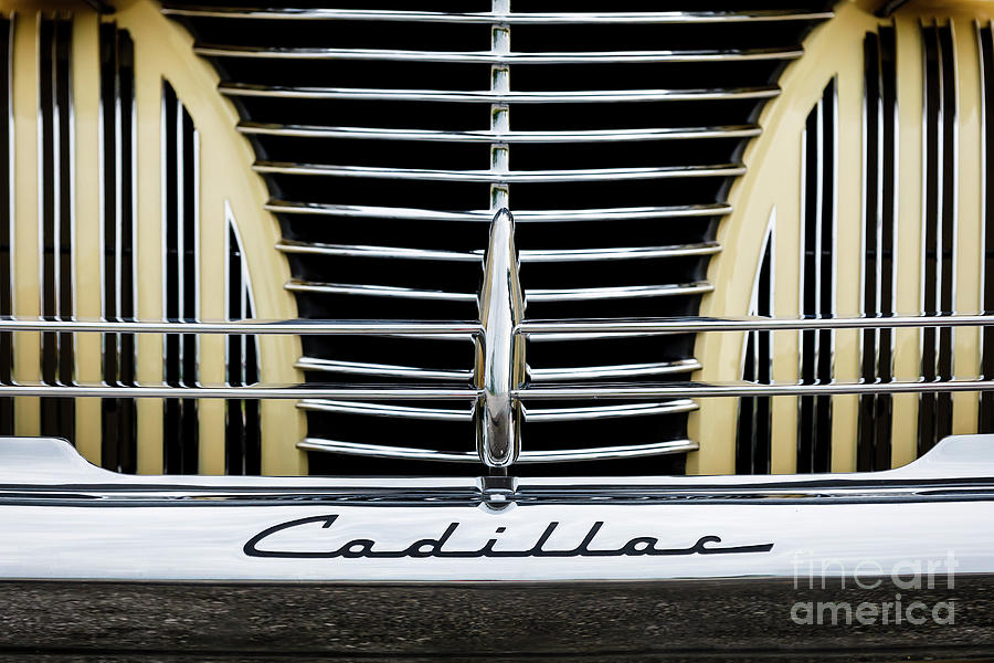 1940 Cadillac Grille Photograph by Dennis Hedberg