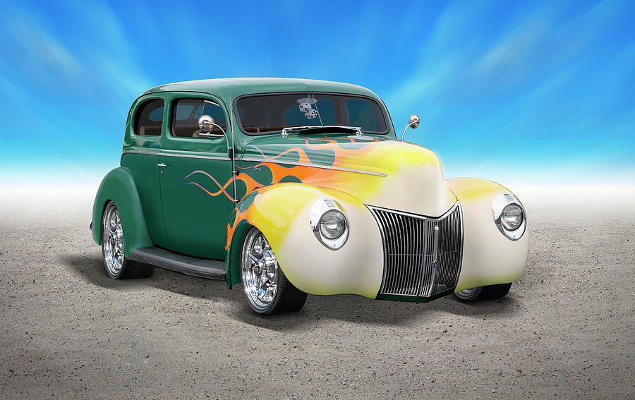 1940 Ford Coupe Photograph by Mike McGlothlen