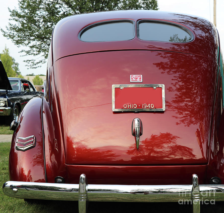 1940 Ford V8 Deluxe 2 Door Coupe  8823 Photograph