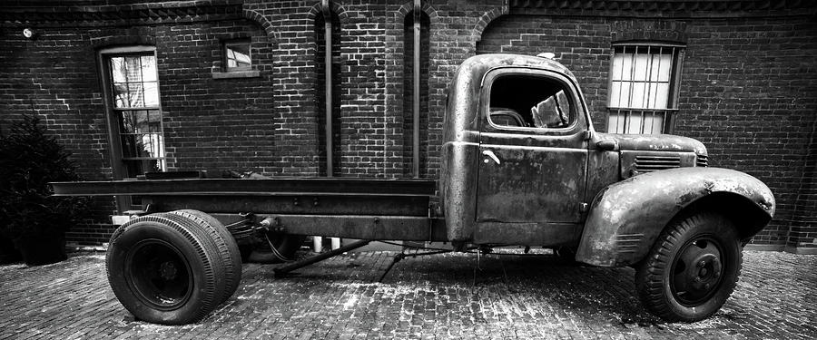 1940s Dodge Truck in the Distillery District 4 Photograph by HawkEye Media