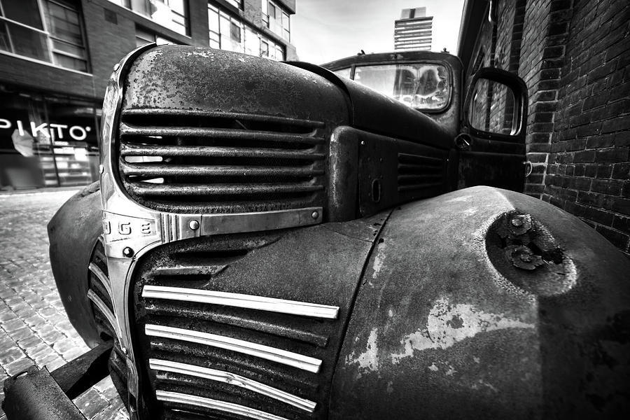 1940s Dodge Truck in the Distillery District Photograph by HawkEye Media