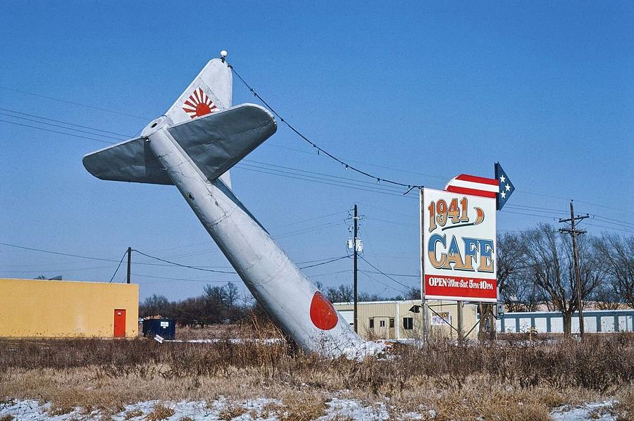 1941 Cafe sign Lowell Arkansas 1984 photography in high resolution by ...