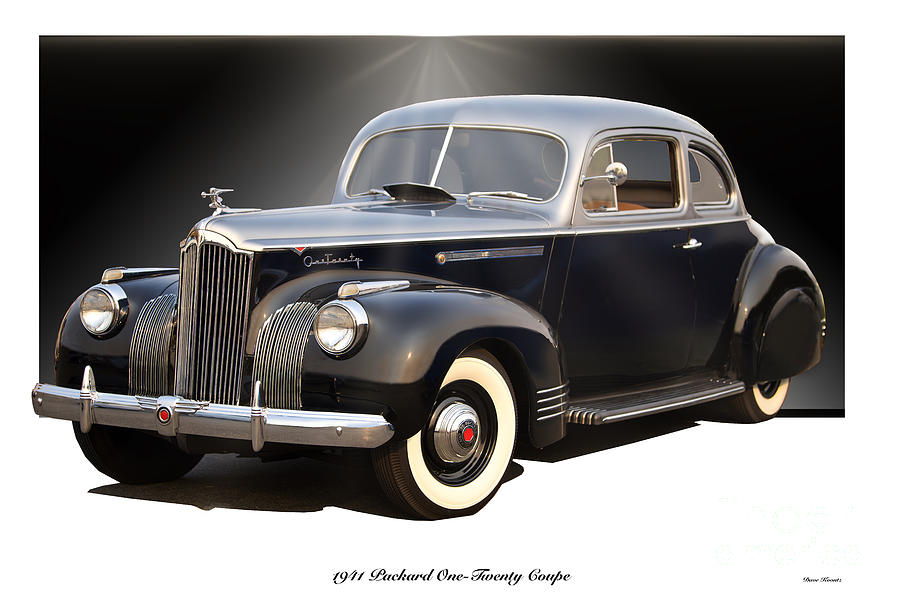 1941 Packard One-Twenty Coupe Photograph by Dave Koontz