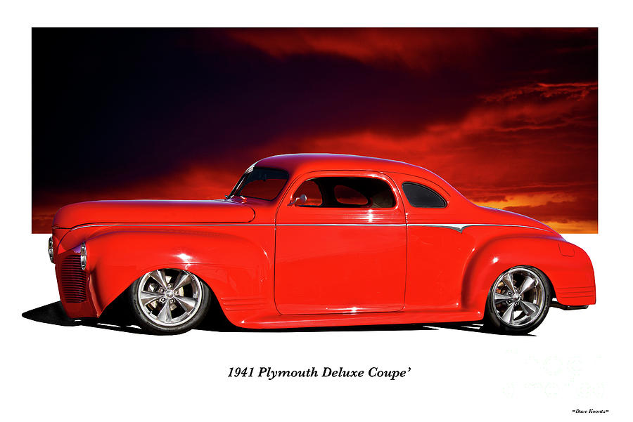 1941 Plymouth Deluxe Coupe Photograph By Dave Koontz 