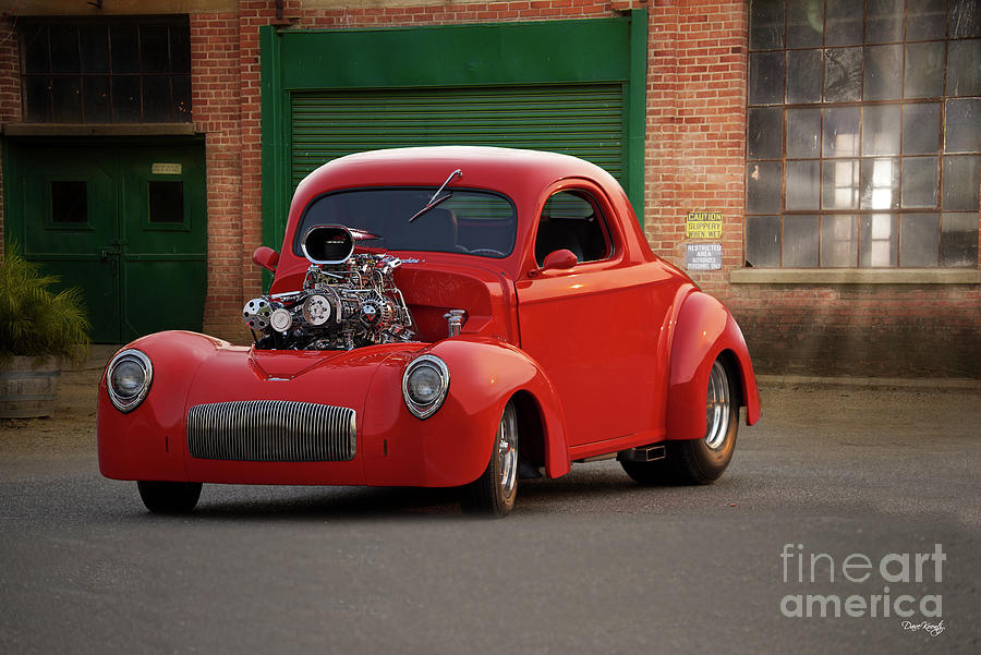 1941 Willys 'Bad Boy' Coupe Photograph by Dave Koontz | Fine Art America