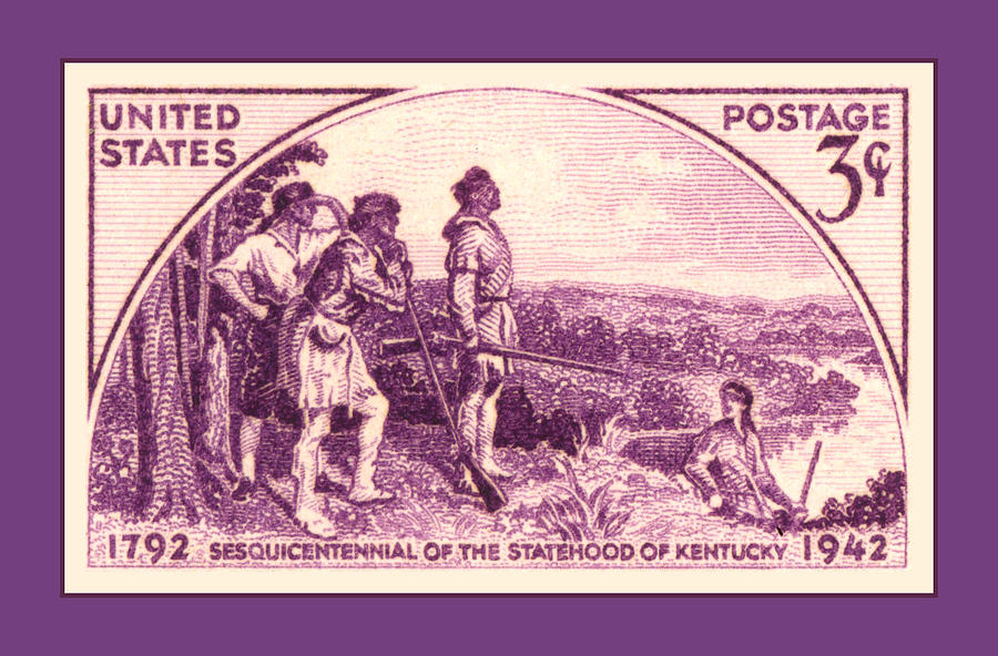 1942 Kentucky Stamp Drawing