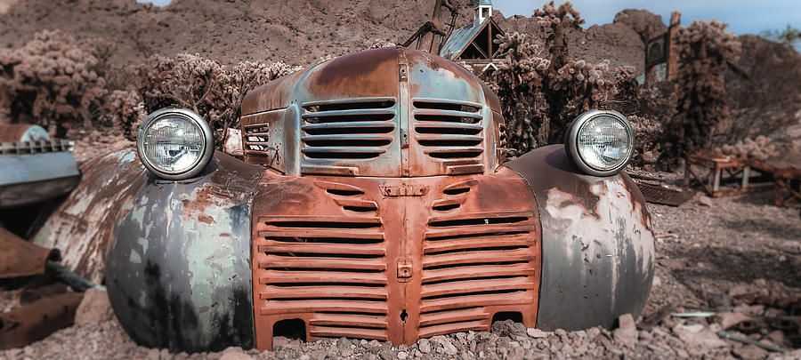 1943 Chevy truck Photograph by Darrell Foster