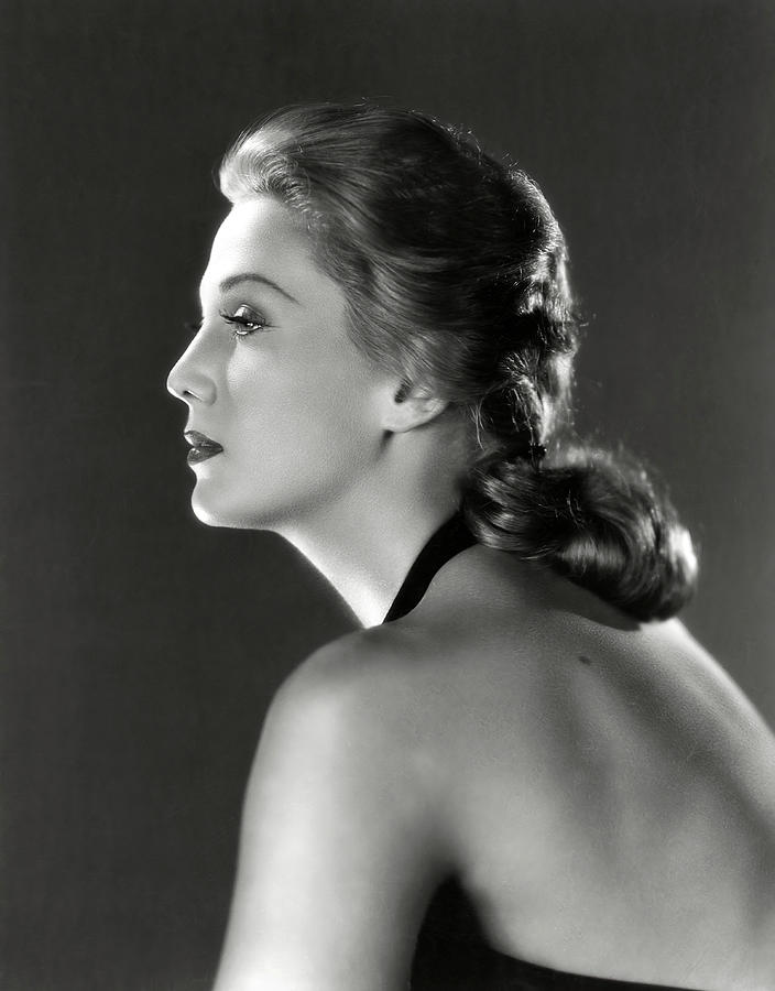 1945. Louise Allbritton. Photograph by Album 1945. Louise Allbritton. Photograph by Album