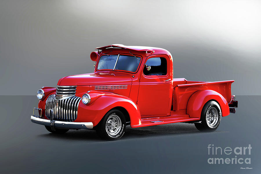 1946 Chevrolet Tricked Out Pickup Photograph by Dave Koontz