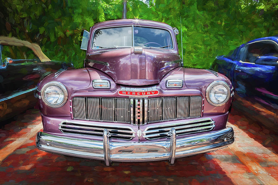 1946 Mercury 2 Door Club Coupe X108 Photograph by Rich Franco