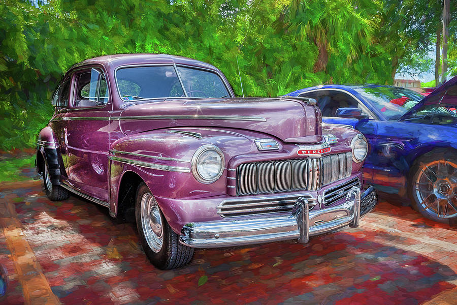 1946 Mercury 2 Door Club Coupe X111 Photograph by Rich Franco