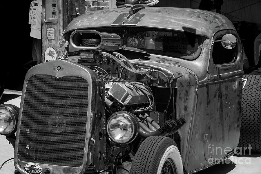 Car Photograph - 1947 International Rat Rod Truck by Paul Quinn
