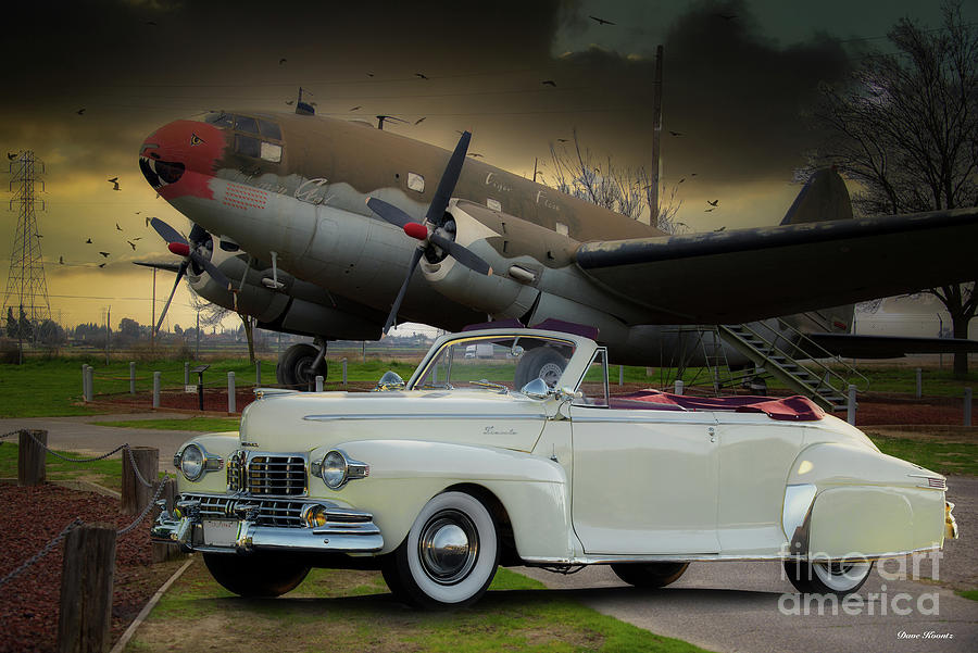 1947 Lincoln Continental Convertible Photograph by Dave Koontz